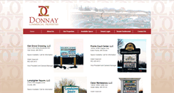 Desktop Screenshot of donnayproperties.com